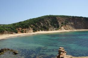 Zone marine plage Vieille Calle